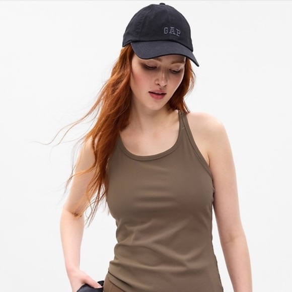 Tops - GapFit Studio rib tank top size M